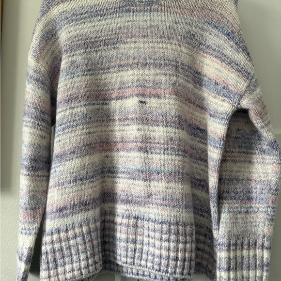 J.Crew Space-Dyed Mockneck Boyfriend Sweater NWT Size Medium - Picture 5 of 6